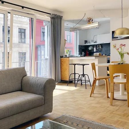 Trendy & Sunny Apartment In Gent Exterior foto